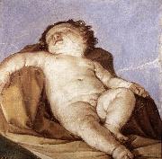 RENI, Guido Sleeping Putto dru oil